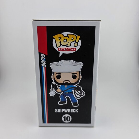 2020 Funko Pop! Retro Toys: GI Joe #10 Shipwreck Collectible Vinyl Figure NEW - Picture 3 of 6